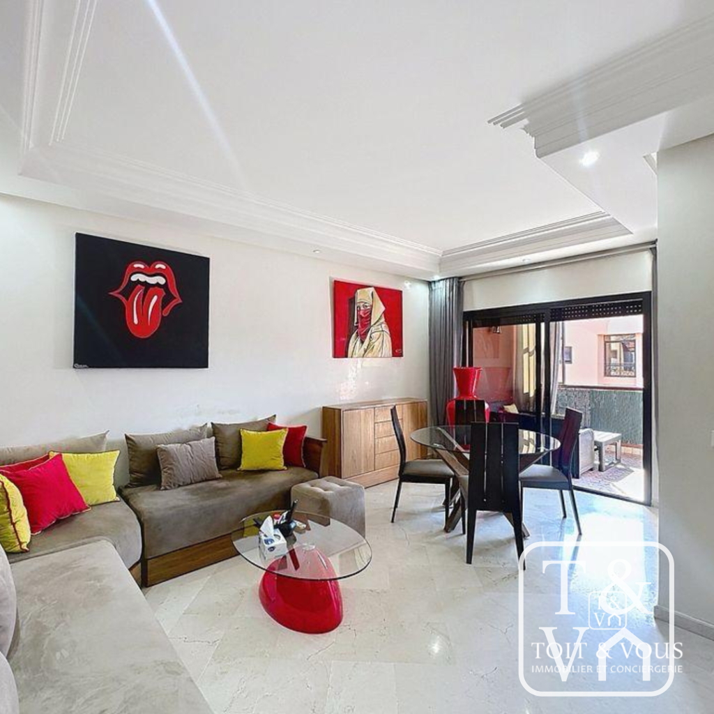 Appartement à vendre à Guéliz Marrakech — Piscine