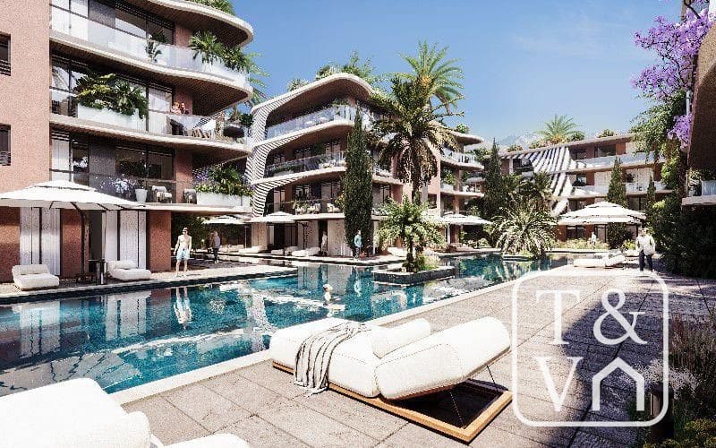 Appartement neuf haut standing à vendre à Agdal, Marrakech — studio, 2 et 3 chambres, piscine, salle de sport, conciergerie