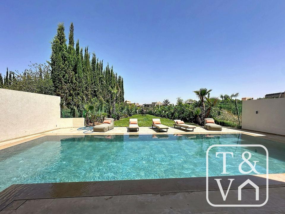 Villa à vendre Marrakech – Golf Argan – 5 chambres – Vue Atlas
