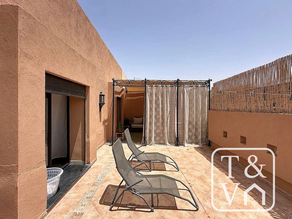Appartement à vendre Marrakech Guéliz – Terrasse 36 m² – 2 chambres –
